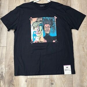 Rome Pays Off x Jean-Michael Basquiat “Very Obvious” Odd/Off Base Tee XXL NEW